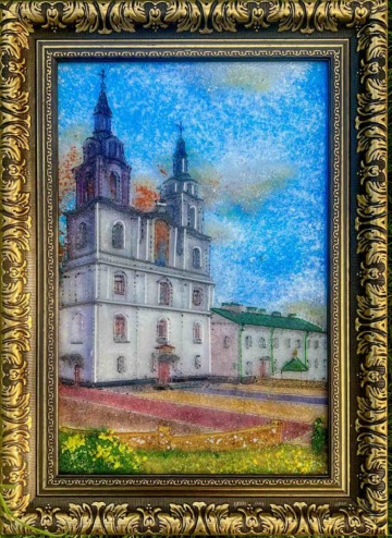 Картина из стекла «Минской Свято-Духов Кафедральный собор».