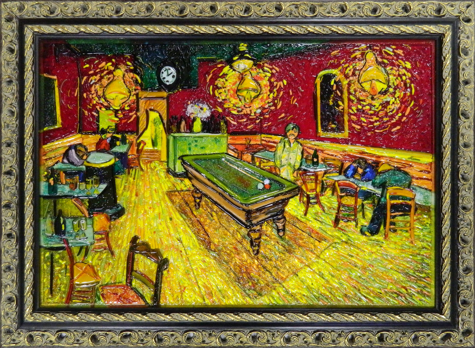 Винсент Ван Гог — Ночное кафе на площади Ламартин в Арле