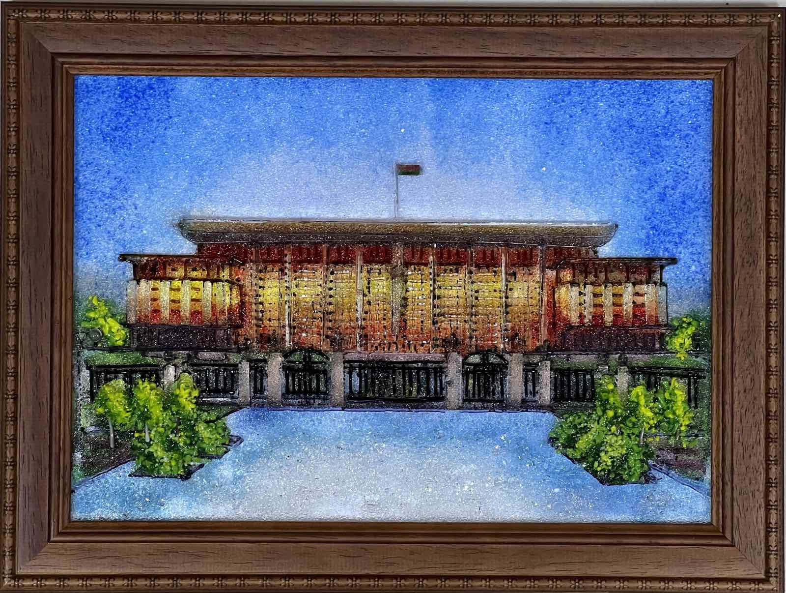 Картина из стекла «Дворец Независимости»
