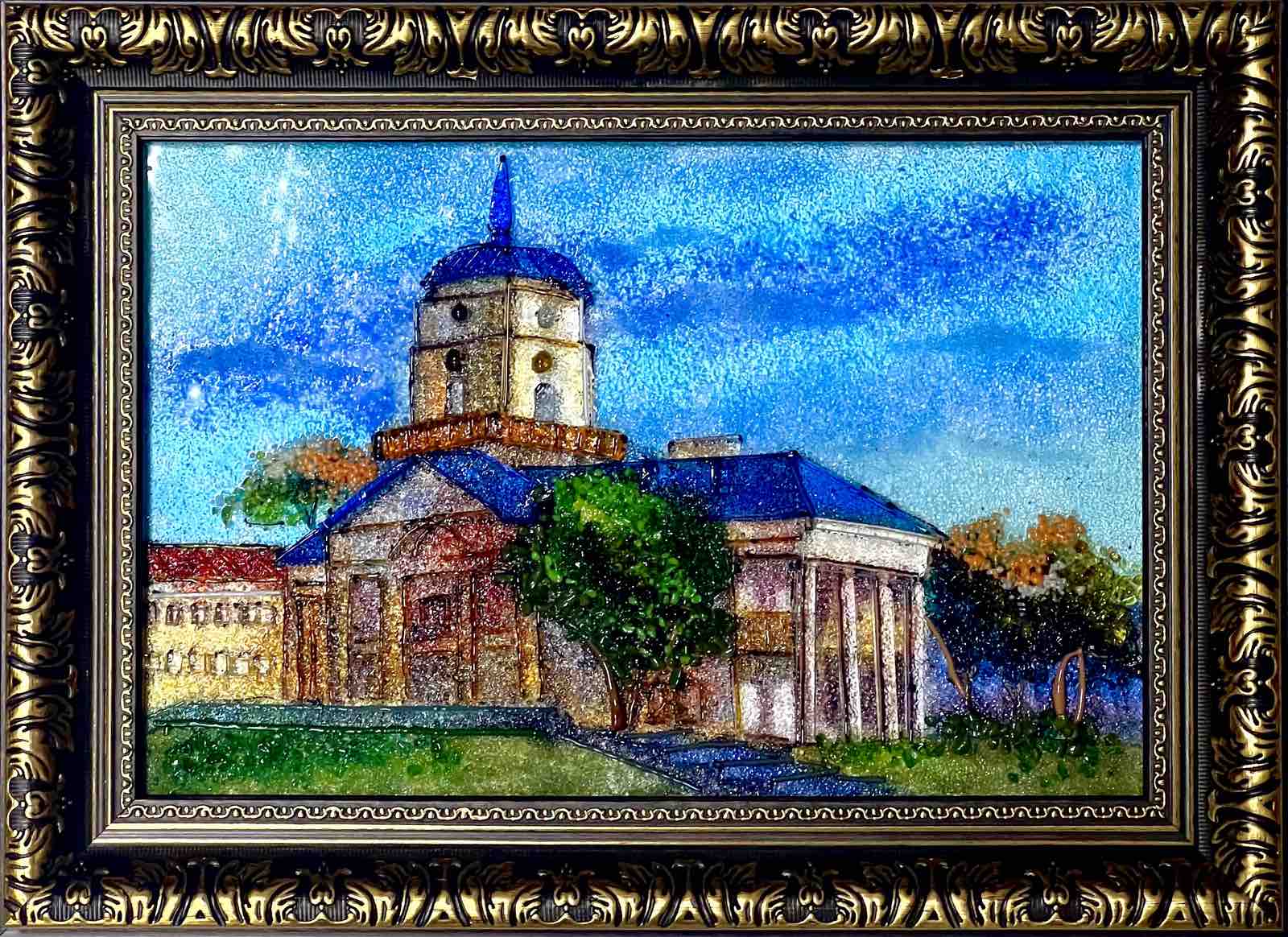 Картина из стекла «Минская Ратуша»