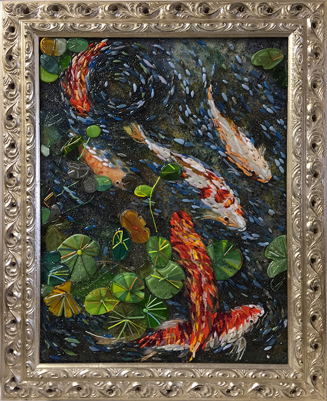 Картина «Золотые рыбки»