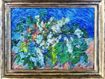 Винсент Ван Гог «Цветущая ветка каштана».